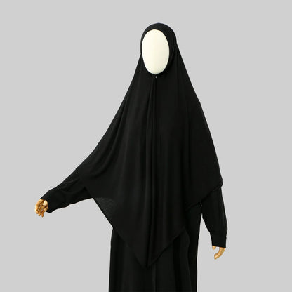 Large Square Hijab Scarf – 145 × 145 cm