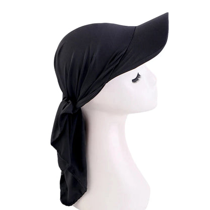 Women's Instant Hijab Cap – Slip-On Turban Bonnet
