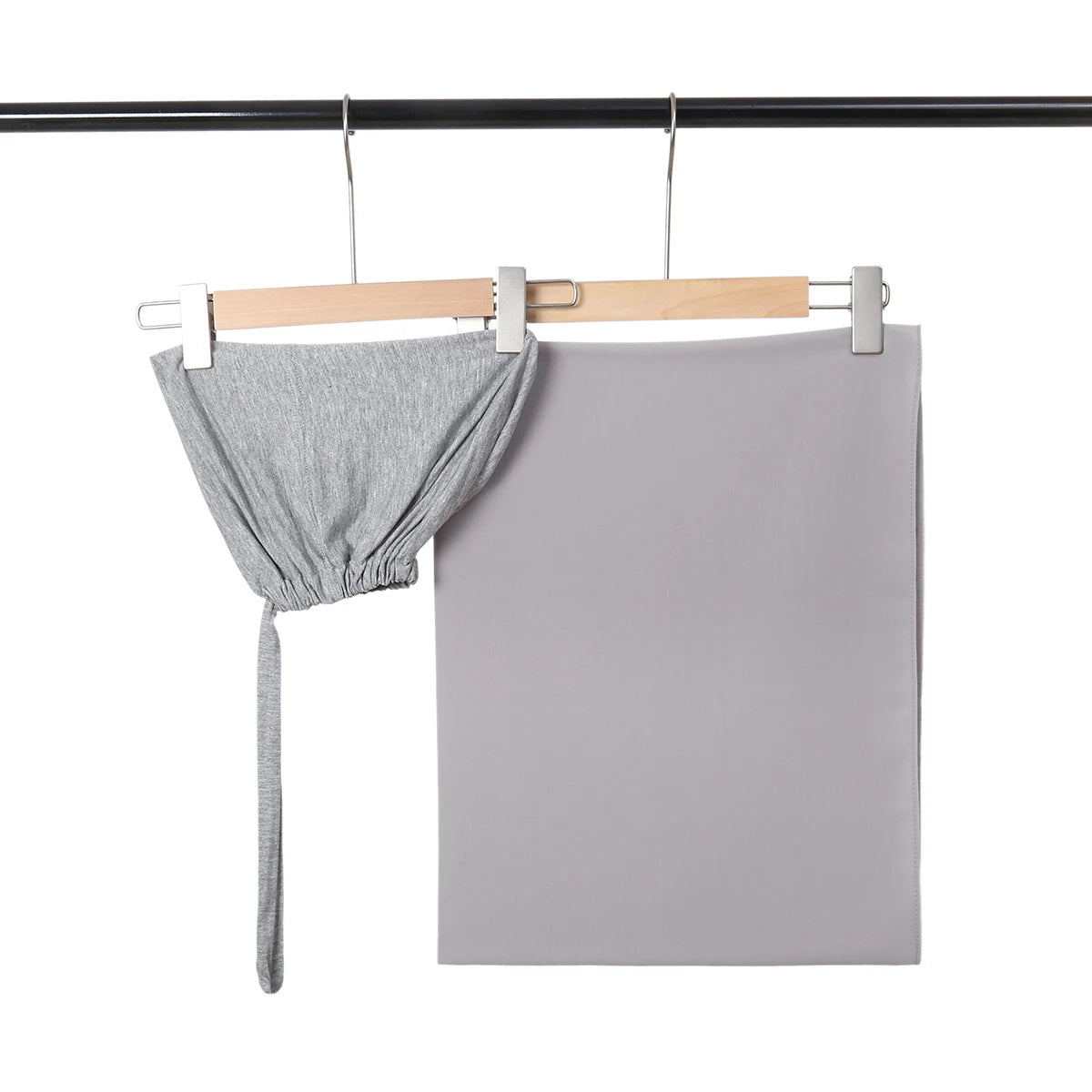 2-Piece Chiffon Hijab & Matching Undercap Set – Plain Shawl with Inner Cap for Women | 42 Colors