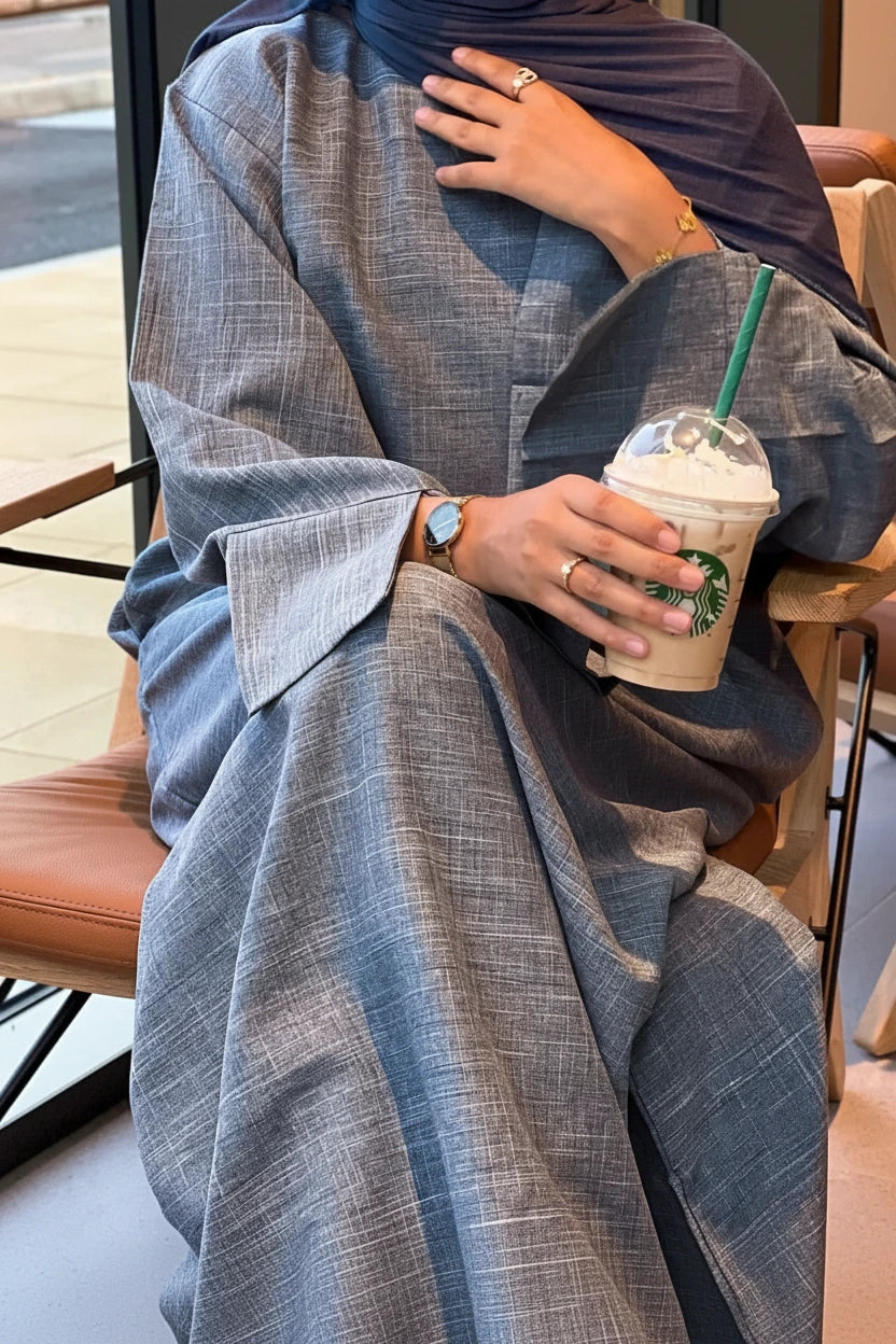 Women's Dubai Abaya – Loose Elegant Closed Modest Dress