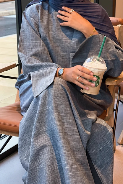 Women's Dubai Abaya – Loose Elegant Closed Modest Dress