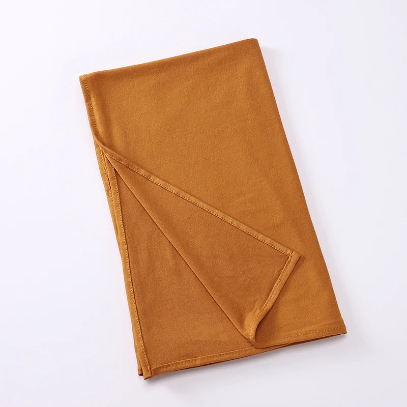 Jersey Instant Hijab – Plain Scarf, 180 × 70 cm