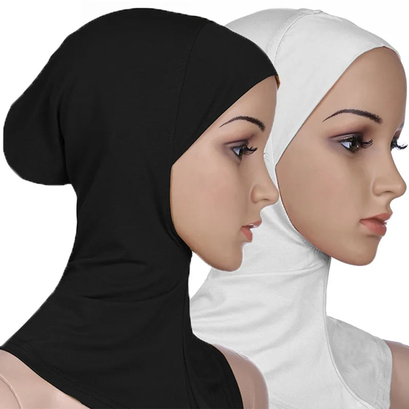 Modal Underscarf Inner Hijab Cap – Soft Stretch Veil for Women (12 Colors)