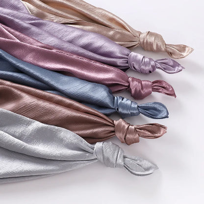 Women's Chiffon Hijab Scarf – Lightweight Silk-Feel Headscarf