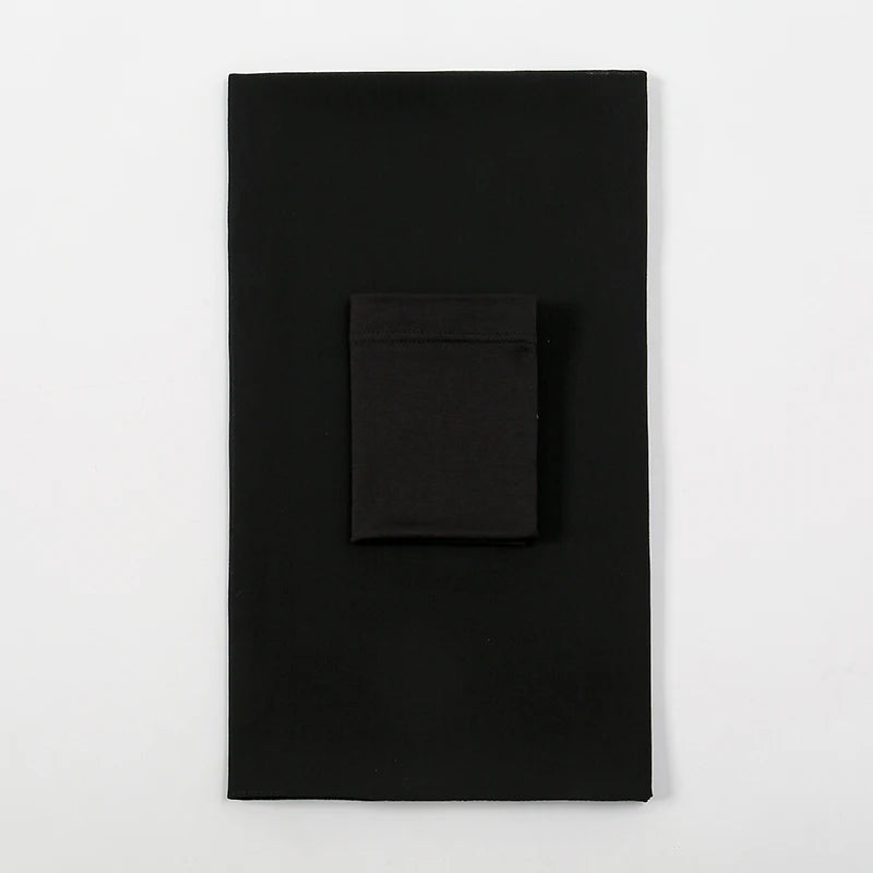 2-Piece Chiffon Hijab & Matching Undercap Set – Plain Shawl with Inner Cap for Women | 42 Colors