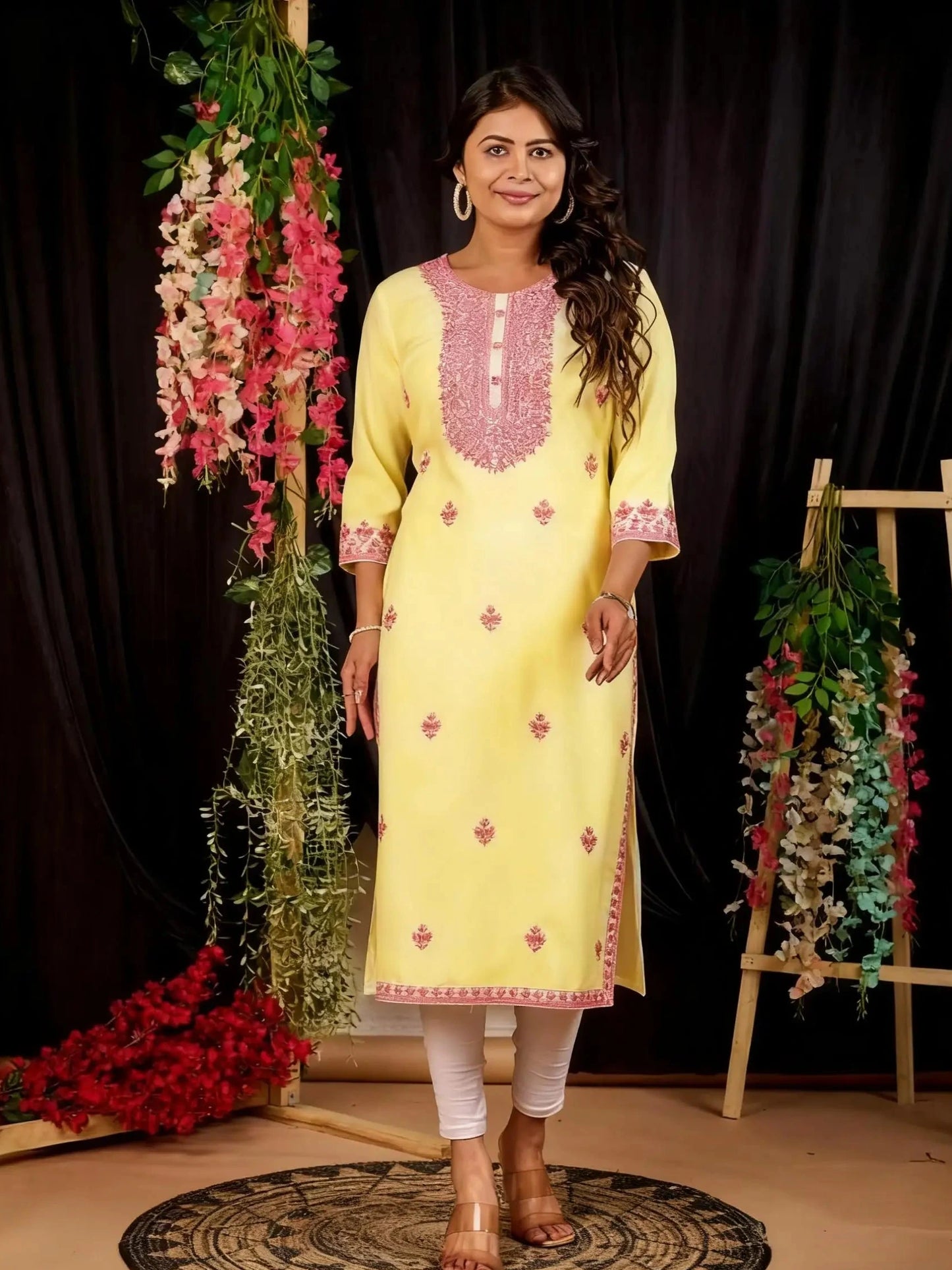Women's Straight-Cut Abaya – Casual Modest Dress