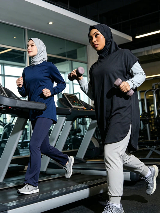Hooded Sports Hijab – Easy-Wear Instant Headscarf