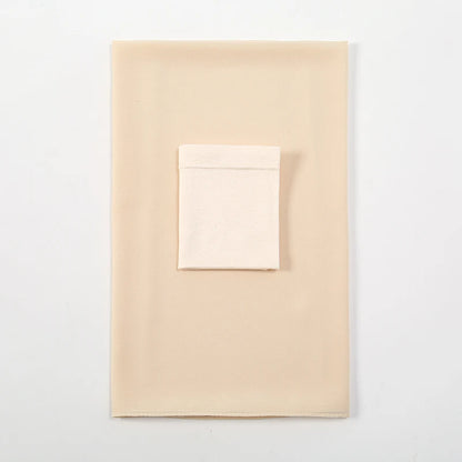 2-Piece Chiffon Hijab & Matching Undercap Set – Plain Shawl with Inner Cap for Women | 42 Colors