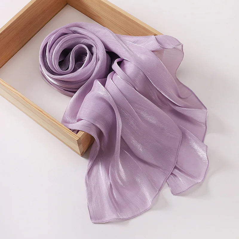 Premium Chiffon Hijab Scarf for Women | Soft Long Veil & Shawl | 20 Colors