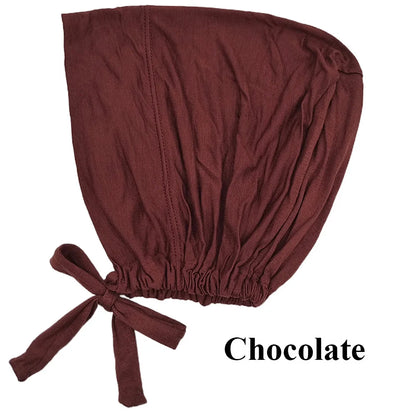 Soft Modal Inner Hijab Cap – Islamic Underscarf Bonnet (24 Colors)