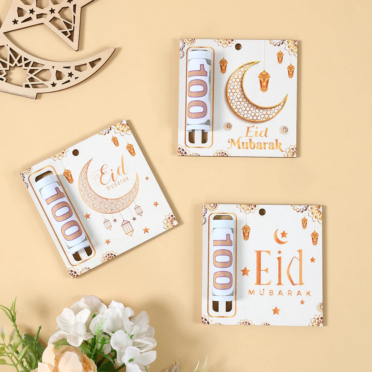 Eid Mubarak Money Gift Cards