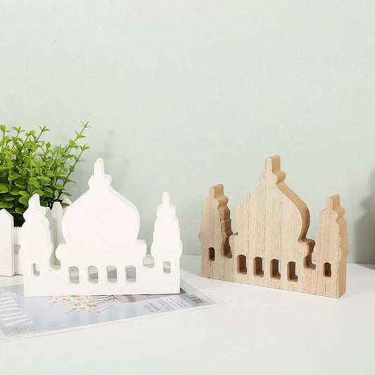 Ramadan Wooden Ornament – Islamic Home Decoration