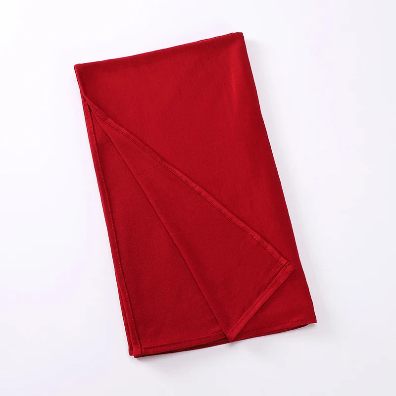 Jersey Instant Hijab – Plain Scarf, 180 × 70 cm