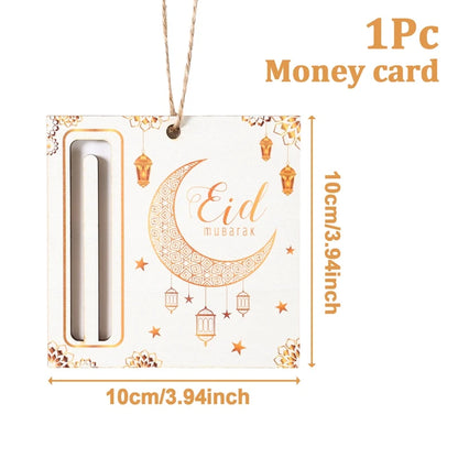 Eid Mubarak Money Gift Cards