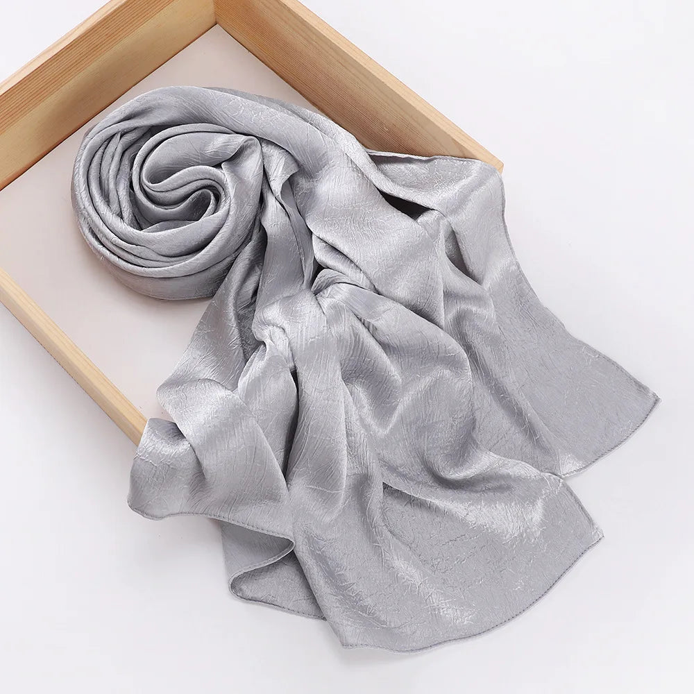 Women's Chiffon Hijab Scarf – Lightweight Silk-Feel Headscarf