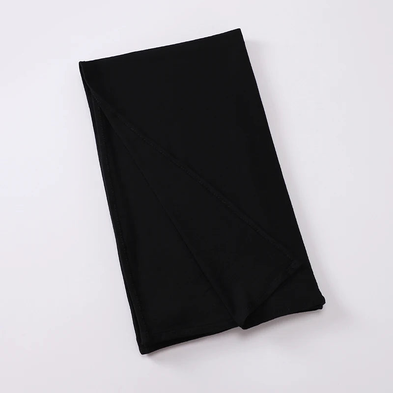 Jersey Instant Hijab – Plain Scarf, 180 × 70 cm