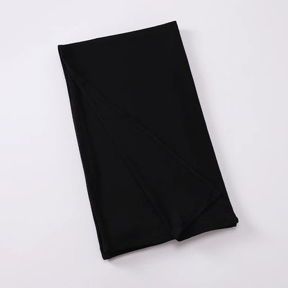 Jersey Instant Hijab – Plain Scarf, 180 × 70 cm