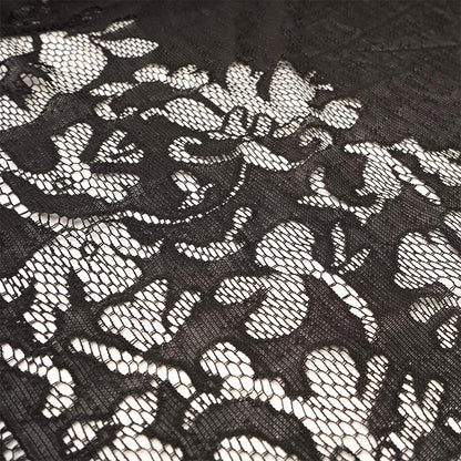 Floral Lace Tassel Scarf – Fringe Shawl & Muslim Hijab for Women | 5 Colors
