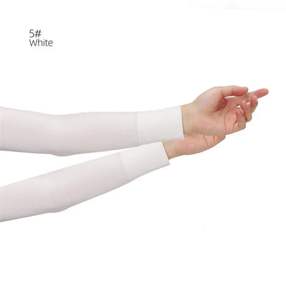 Modest Arm Cover Sleeves for Women – Cotton-Spandex Hijab Undersleeves (10 Colors)