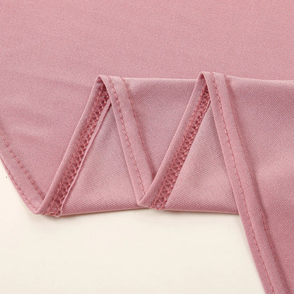 Solid Color Long Hijab Shawl – 130 × 113 cm