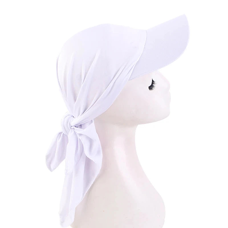 Women's Instant Hijab Cap – Slip-On Turban Bonnet