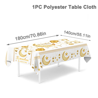 Ramadan Table Runner – Islamic Home & Party Decoration