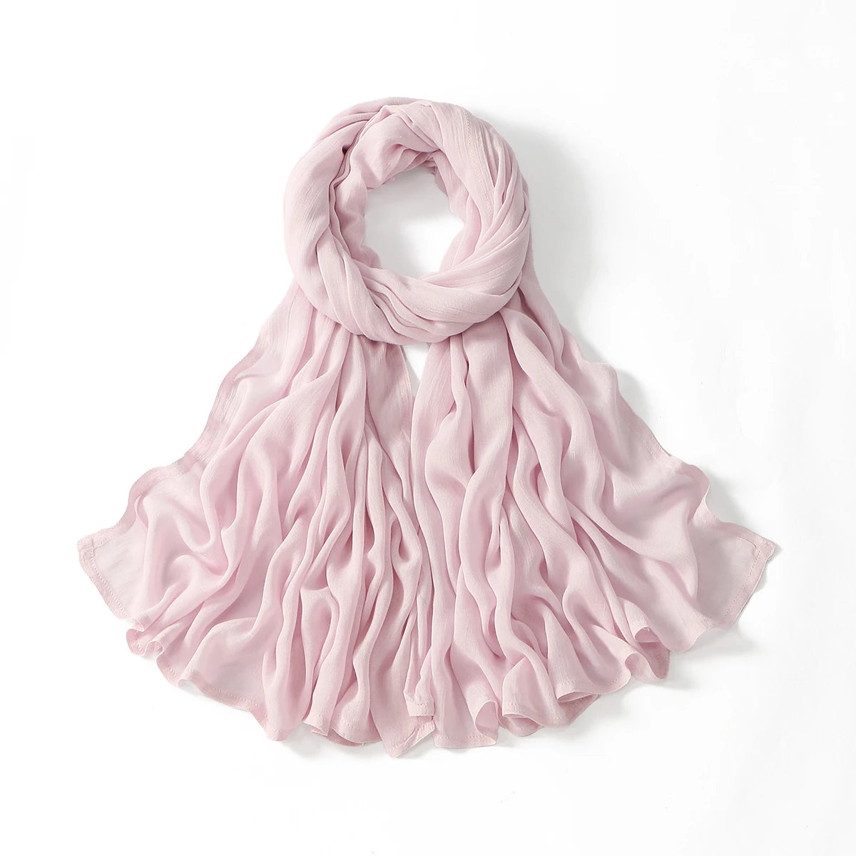 Women's Plain Modal Hijab Scarf – Lightweight Everyday Headscarf