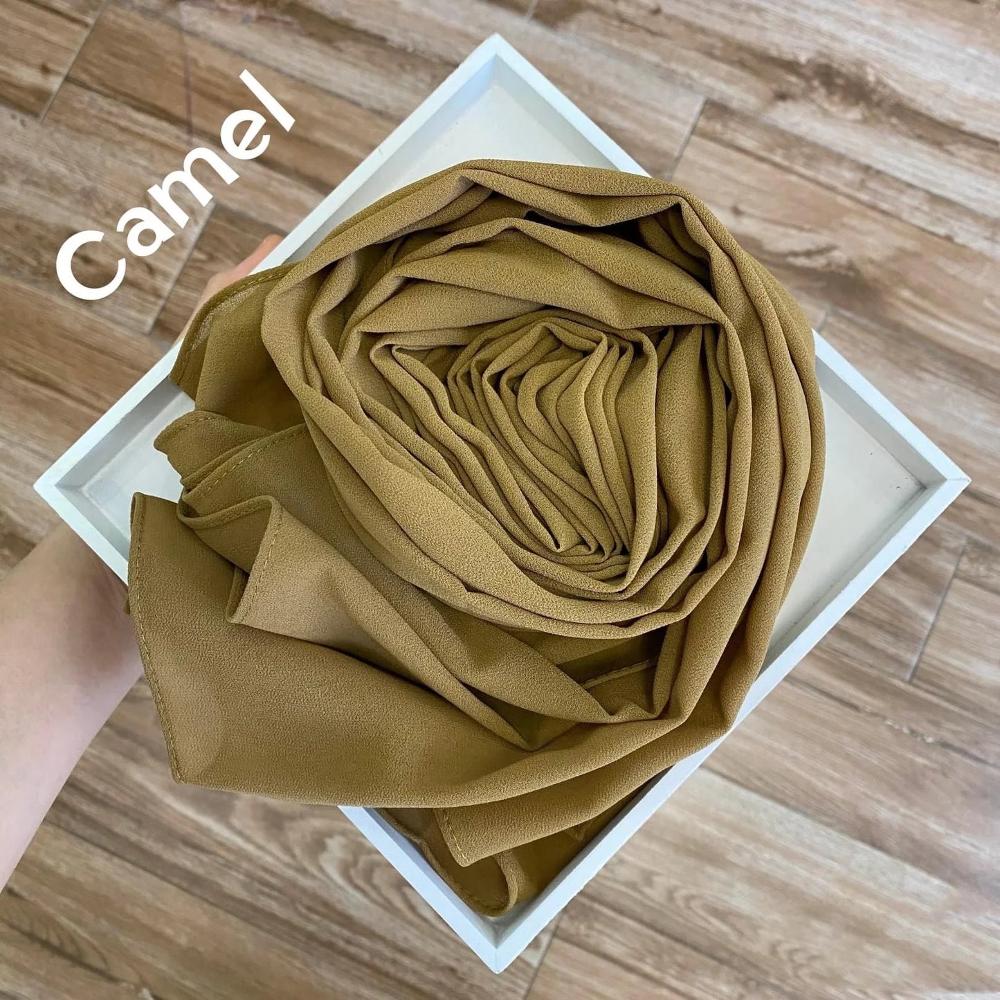 Solid Chiffon Hijab Scarf & Shawl for Women | Ready-to-Wear Muslim Headscarf | 65 Colors