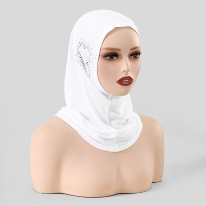 Women's Instant Inner Hijab Cap – Soft Underscarf Bonnet, All-Season