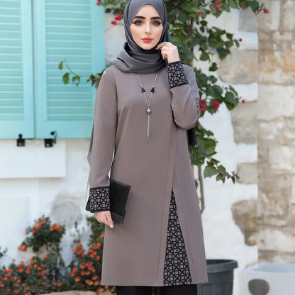 Two-Piece Modest Set – Long Top & Pants