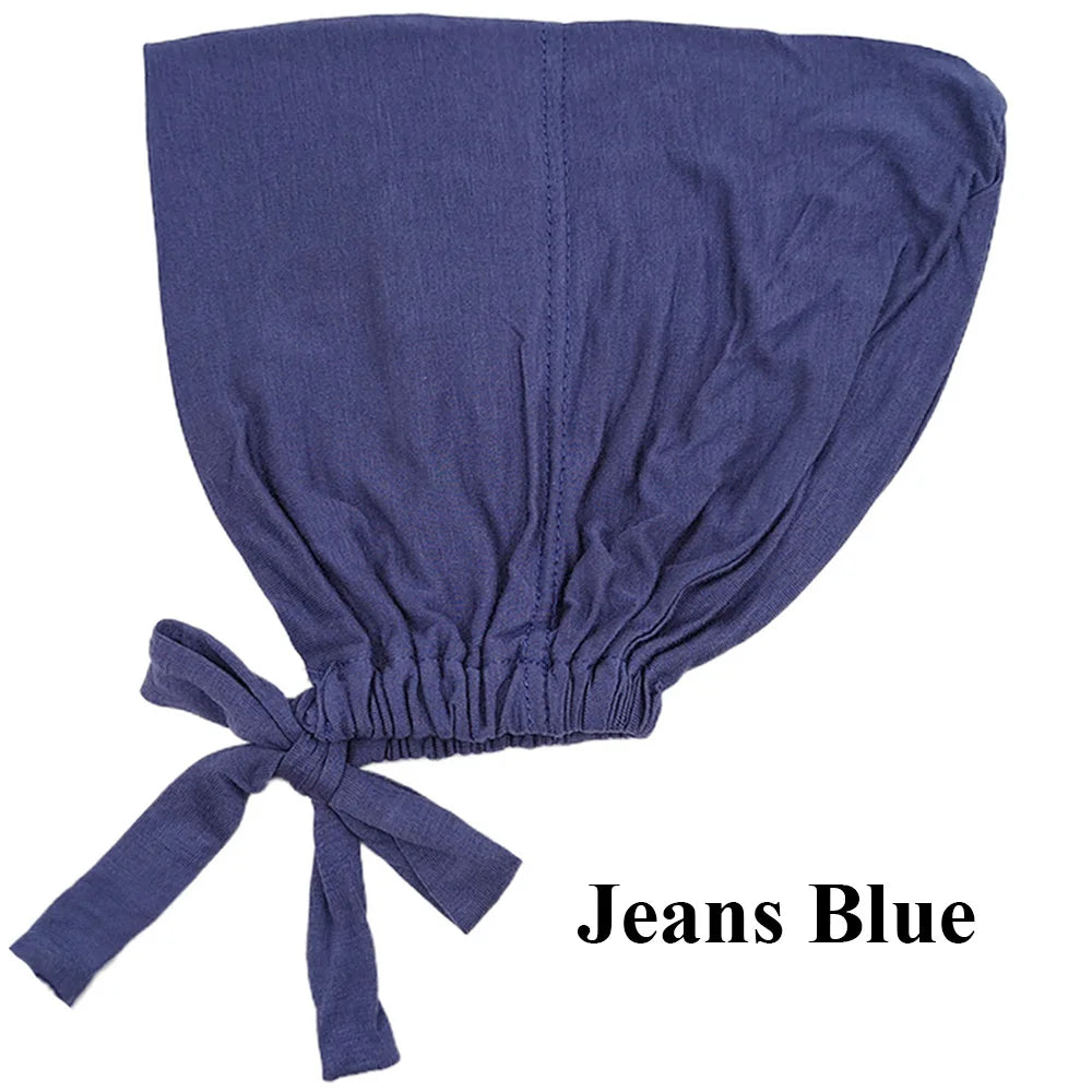 Soft Modal Inner Hijab Cap – Islamic Underscarf Bonnet (24 Colors)