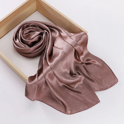 Women's Chiffon Hijab Scarf – Lightweight Silk-Feel Headscarf