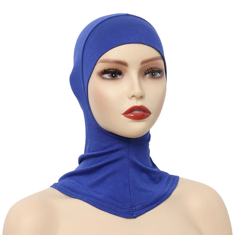 Women's Ninja Underscarf Inner Hijab Cap – Modal Velvet, 15 Colors