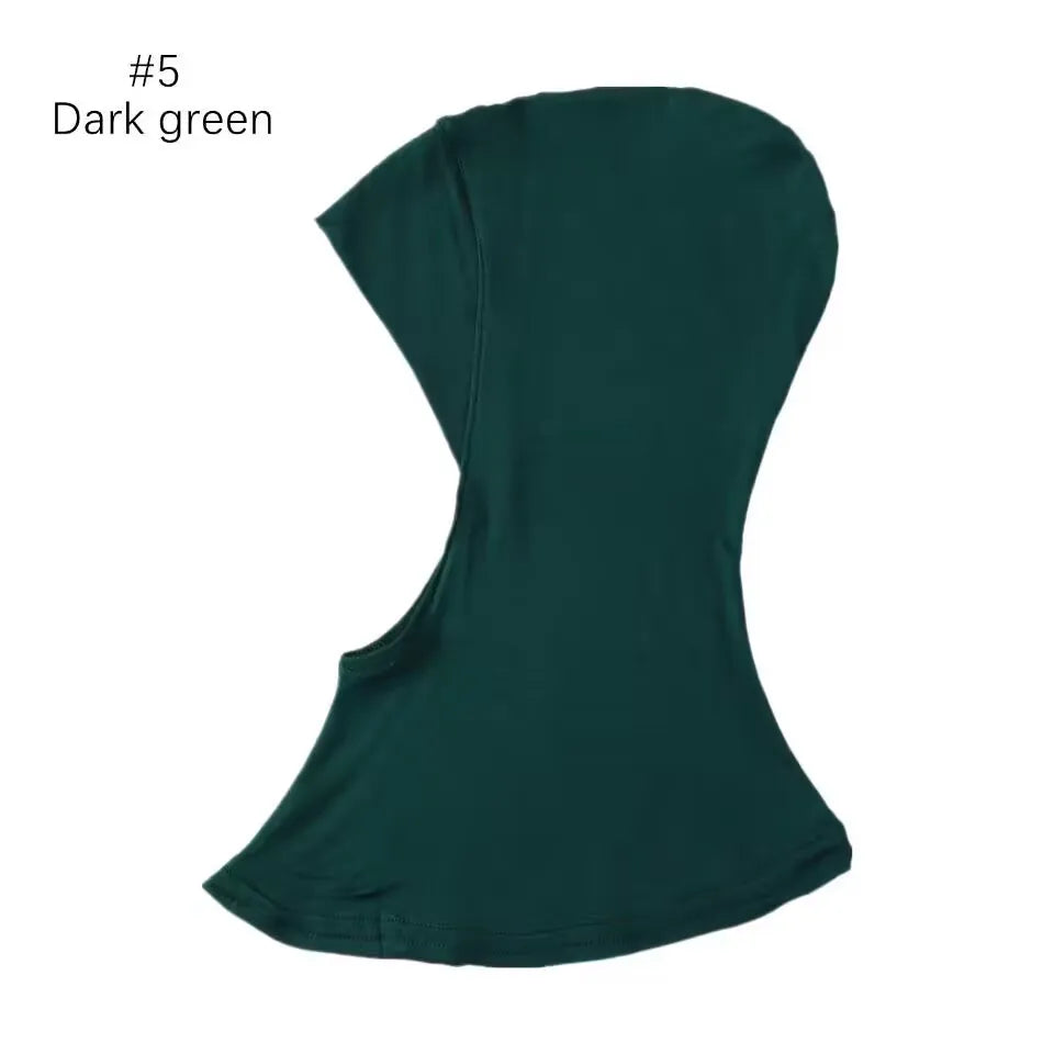 Modal Underscarf Inner Hijab Cap – Soft Stretch Veil for Women (12 Colors)