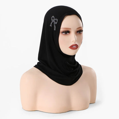 Women's Instant Inner Hijab Cap – Soft Underscarf Bonnet, All-Season