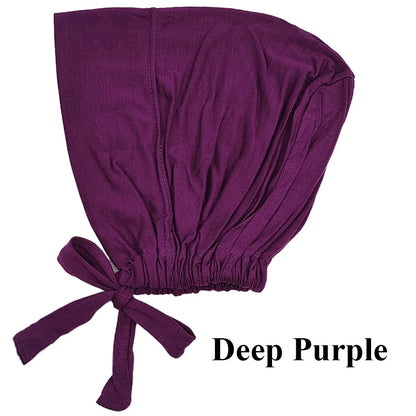 Soft Modal Inner Hijab Cap – Islamic Underscarf Bonnet (24 Colors)