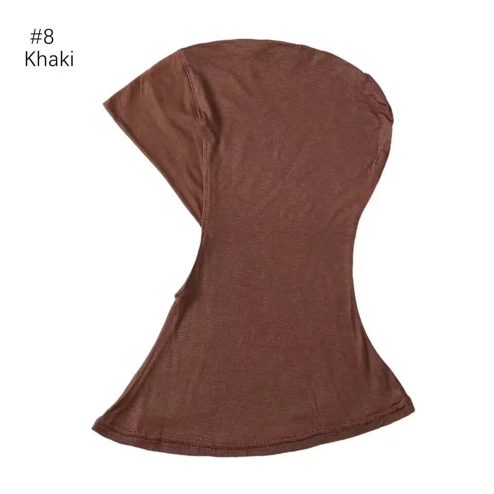 Modal Underscarf Inner Hijab Cap – Soft Stretch Veil for Women (12 Colors)