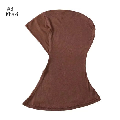 Modal Underscarf Inner Hijab Cap – Soft Stretch Veil for Women (12 Colors)