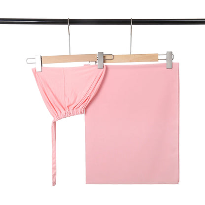 2-Piece Chiffon Hijab & Matching Undercap Set – Plain Shawl with Inner Cap for Women | 42 Colors