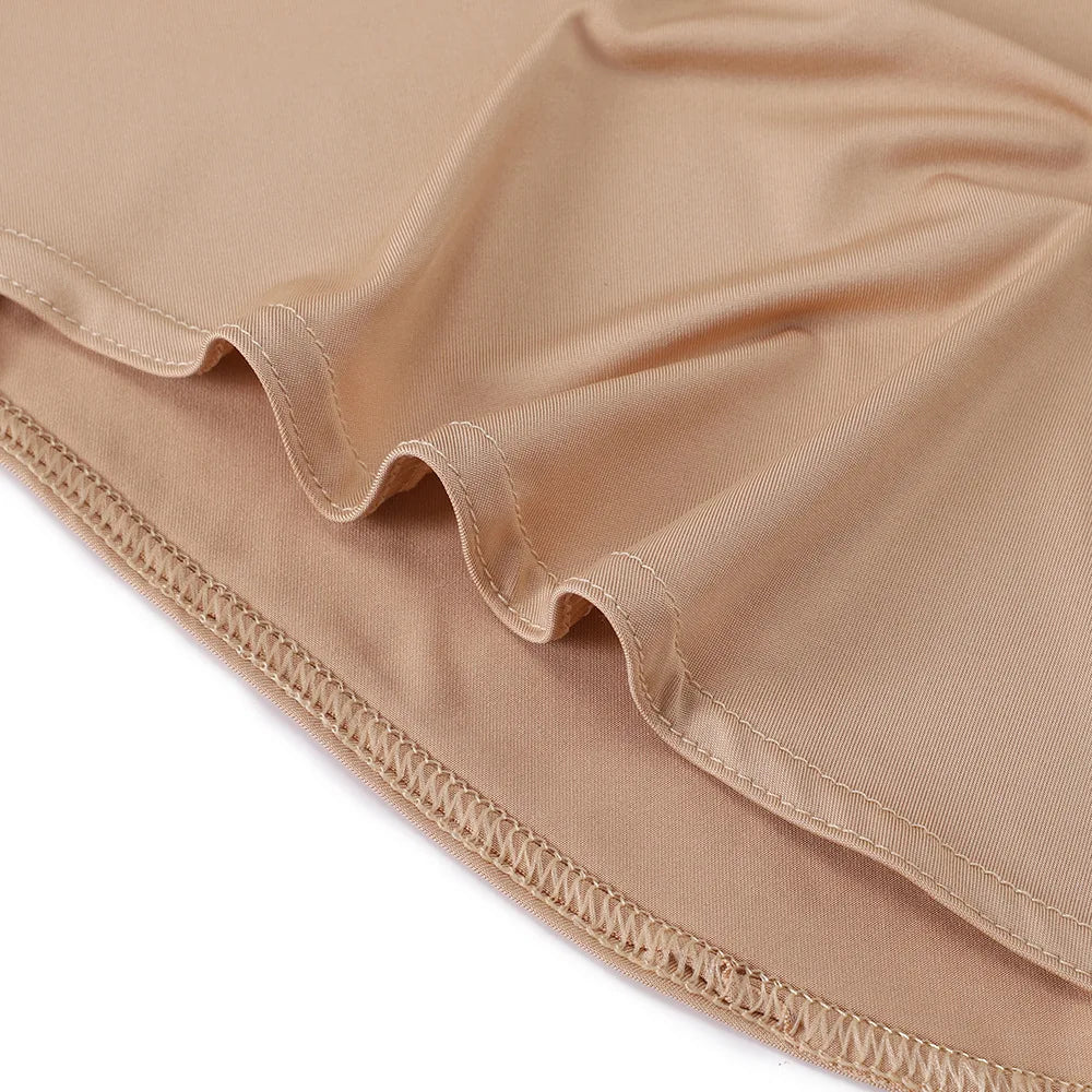 Instant Jersey Hijab Undercap – Full Cover Snap Fastener Head Wrap (16 Colors)