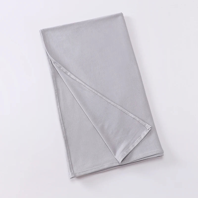 Jersey Instant Hijab – Plain Scarf, 180 × 70 cm