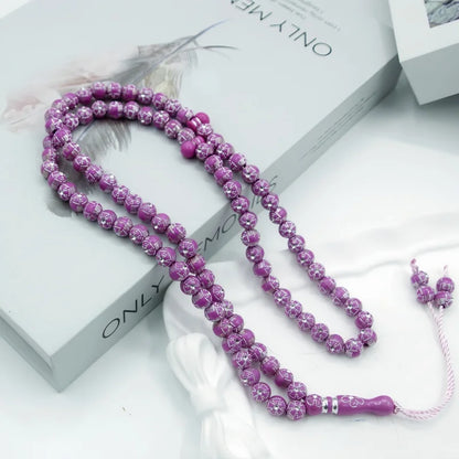 99 Bead Tasbih - Muslim Prayer Beads with Tassel