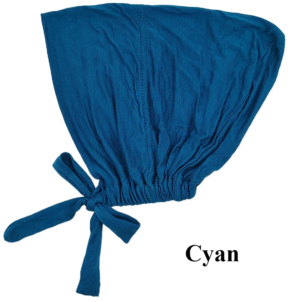 Soft Modal Inner Hijab Cap – Islamic Underscarf Bonnet (24 Colors)