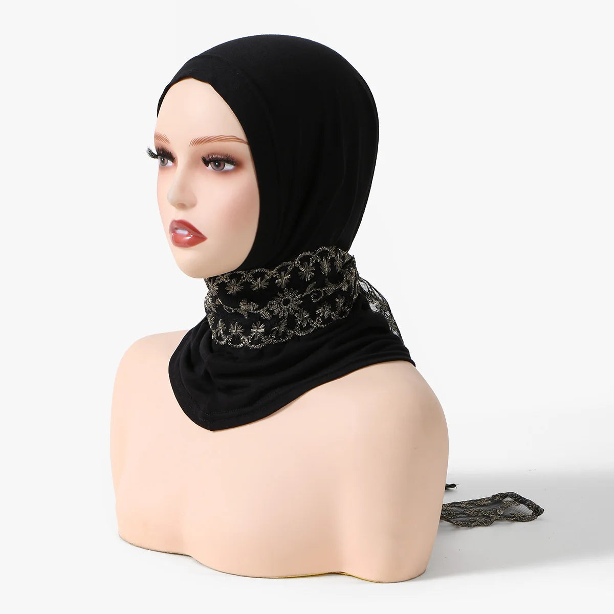 Women's Instant Inner Hijab Cap – Soft Underscarf Bonnet, All-Season