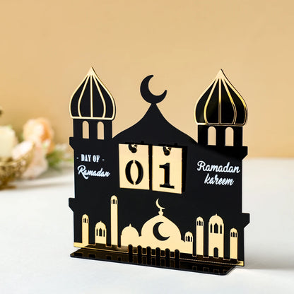 Ramadan Countdown Calendar – Eid Mubarak Home Decoration Ornament