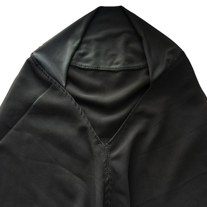 Double-Layer Instant Hijab – Solid-Color Headscarf
