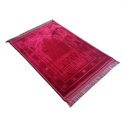 Thick Islamic Prayer Mat – Large 80×120cm Sajadah Janamaz Carpet | 6 Colors