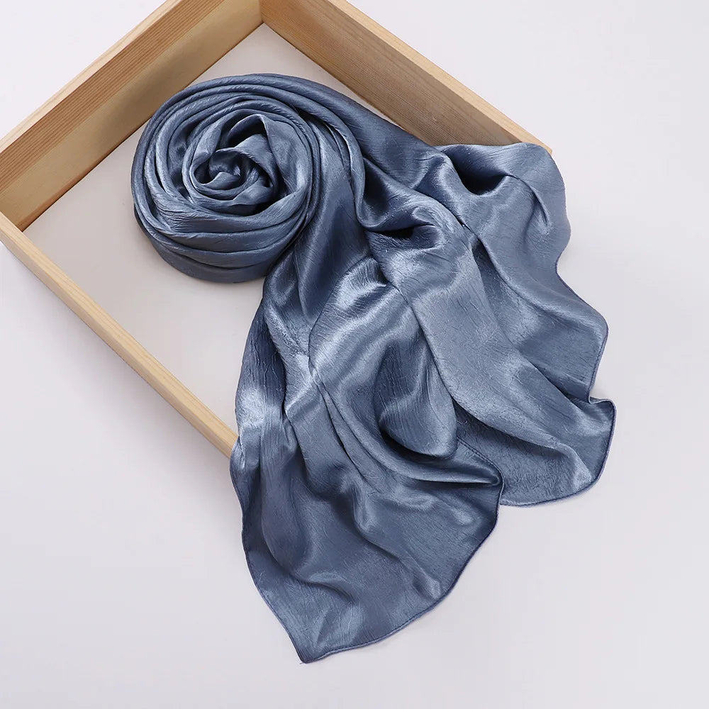 Women's Chiffon Hijab Scarf – Lightweight Silk-Feel Headscarf