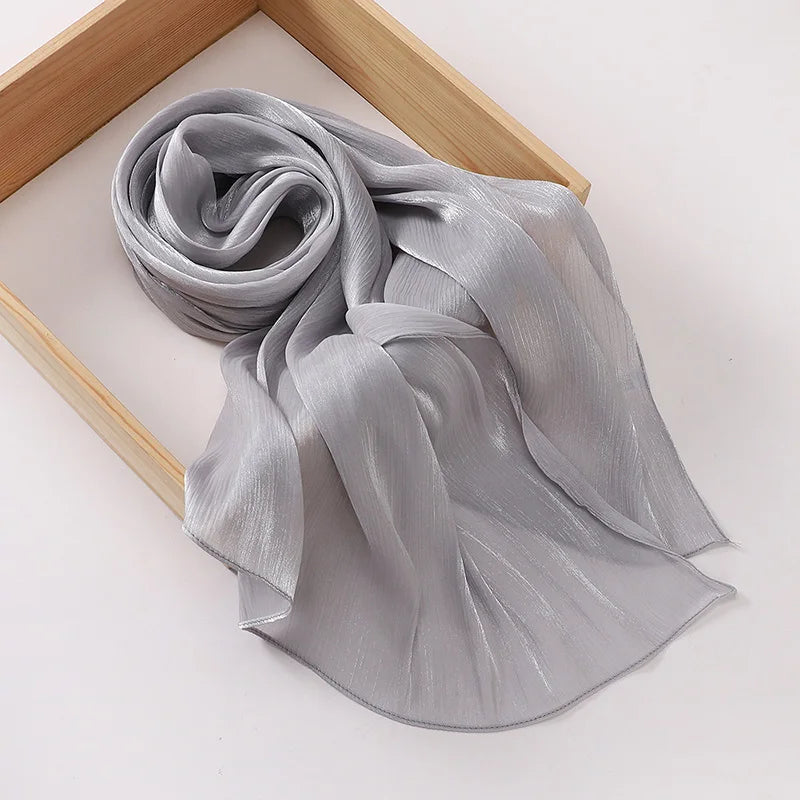 Premium Chiffon Hijab Scarf for Women | Soft Long Veil & Shawl | 20 Colors