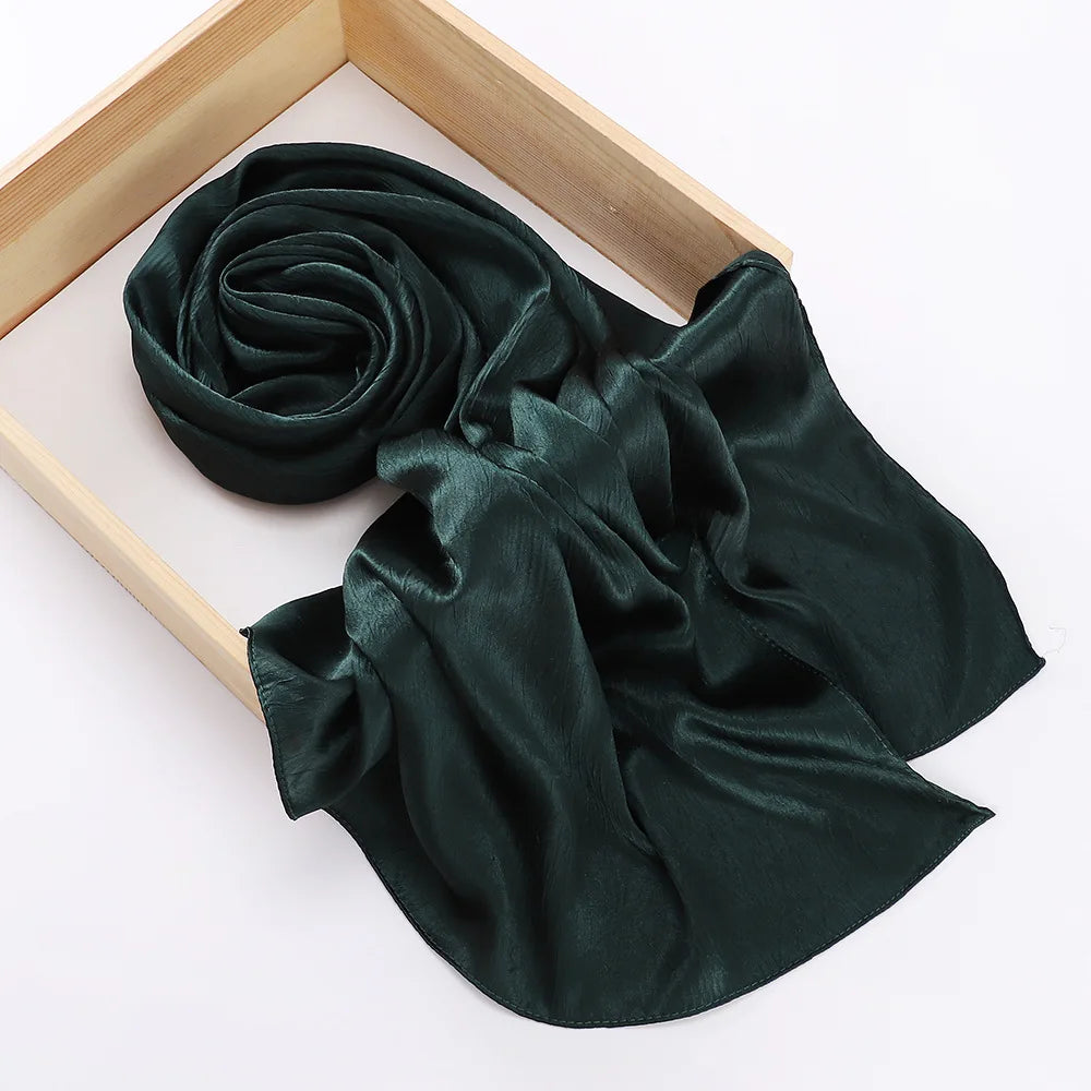 Women's Chiffon Hijab Scarf – Lightweight Silk-Feel Headscarf